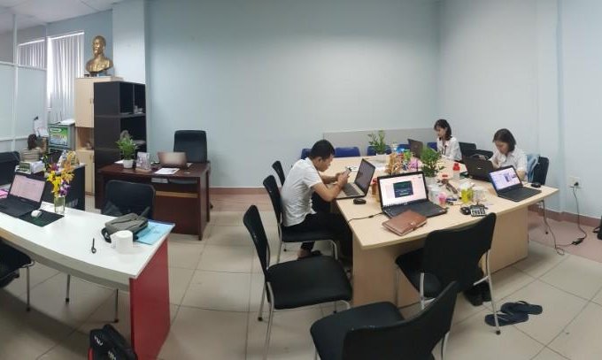 Cho thuê 2 văn phòng 45m2 liền kề nhau tại Trần Quốc Toản Đà Nẵng.