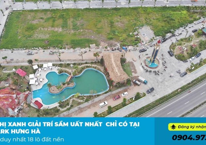 Ưu đãi lớn nhất - Chỉ 820tr/lô dự án Green Park Hưng Hà