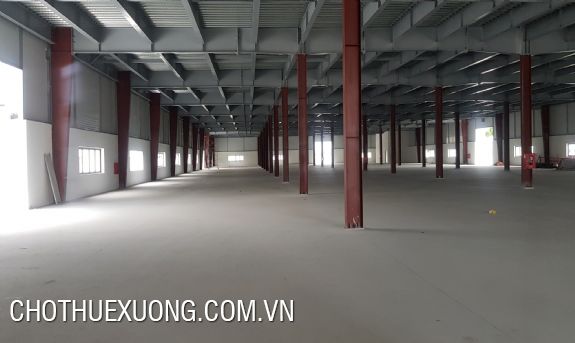 Cho thuê kho, nhà xưởng tại Dự án KCN Hòa Phú, Hiệp Hòa,  Bắc Giang diện tích 10,800m2  giá 80 Nghìn/m²/tháng