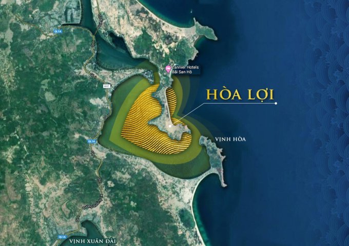 Chỉ 360 triệu nhận ngay nền 161m2 đất thuộc bán đảo độc lập tại Phú Yên.