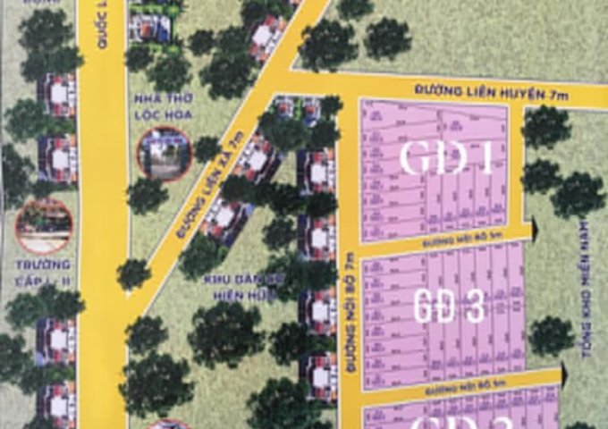 BÁN ĐẤT DỰ ÁN 45 NỀN TÂY HOÀ GẦN KCN BÀU XÉO