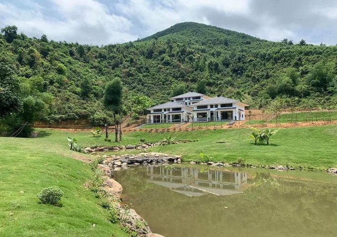 Bán lô đất nền khu BT nghỉ dưỡng Hasu Village Kỳ Sơn, Hòa Bình 350m , SĐCC, view núi hung vĩ, giá rẻ