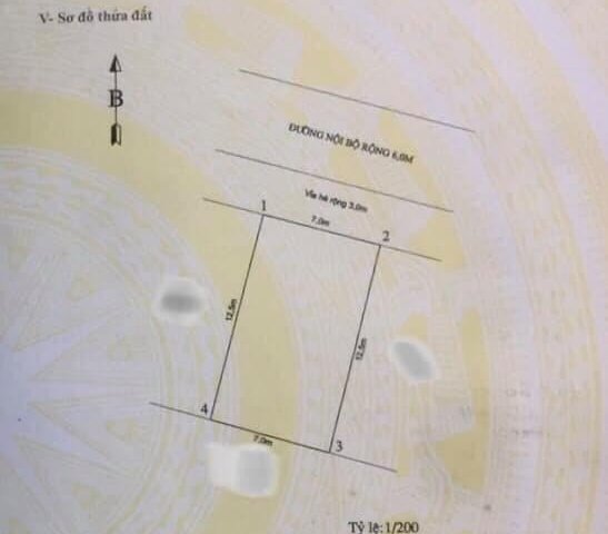 Bán lô đất siêu đẹp tại cổng Đông Chợ Quán Toan, Hồng Bàng, Hải Phòng