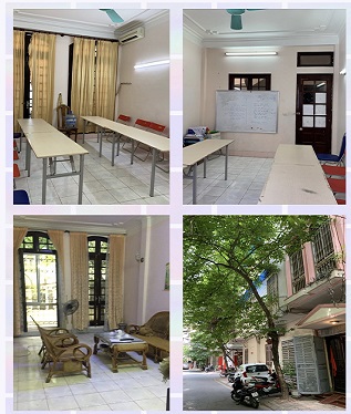 Cho thuê nhà, văn phòng, lớp học khu phân lô Huỳnh thúc kháng 55m2 x 4.5 tầng