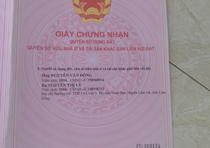 Mình cần bán 1.2 ha đất tại Mê Linh huyện Lâm Hà tỉnh Lâm Đồng. Chính chủ 0988528227