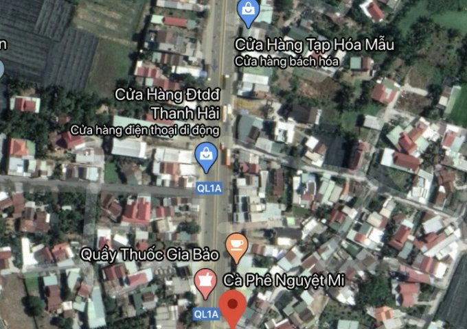 Bán nhà cấp 4 mặt đường QL1A gần Ngã Ba Thành 105m2 chỉ 950tr