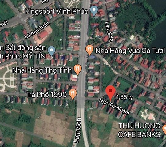 Bán đất mặt phố Ngô Thị Nhậm thuộc KDC Tỉnh Uỷ. Giá 1,8x tỷ.