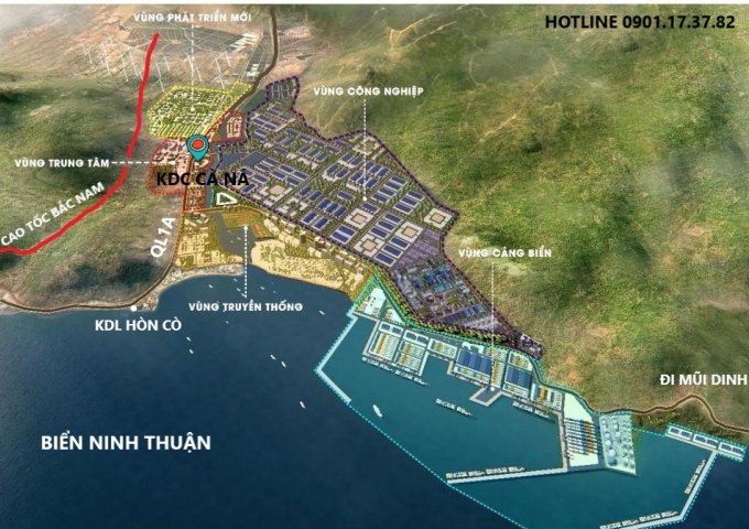 KDC Cầu Quằn, đất nền cà ná Biển Ninh Thuận có gì ???
