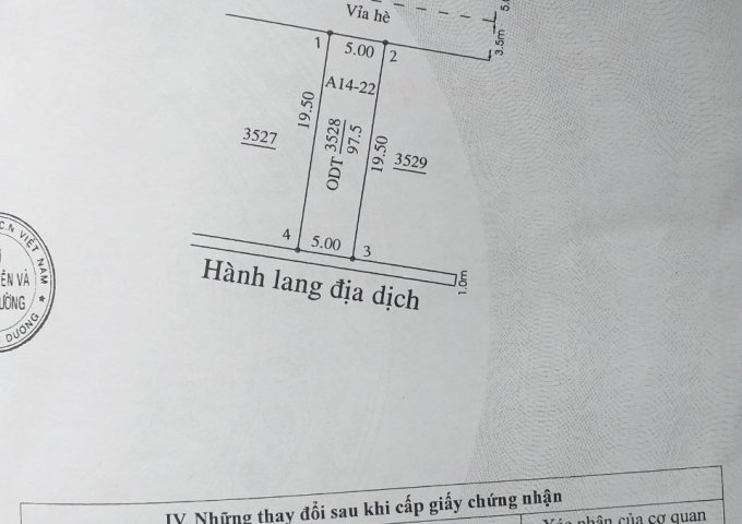 CẦN BÁN NHANH LÔ ĐẤT THỔ CƯ 100%, SHR , TẠI KHU ĐÔ THỊ MỚI BÌNH NGUYÊN PHƯỜNG BÌNH AN, THÀNH PHỐ DĨ AN, TỈNH BÌNH DƯƠNG, LH : 0983846465