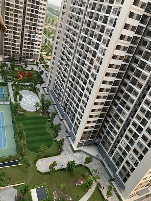 Cho thuê căn hộ 2PN chung cư dự án Vinhomes Ocean Park Đa Tốn, Gia Lâm, Hà Nội.