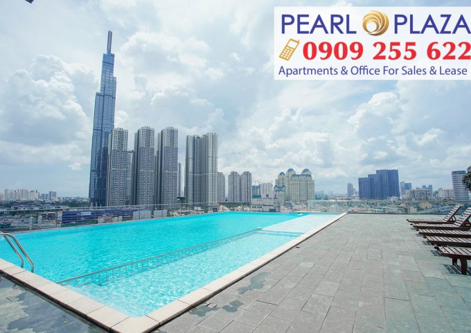 Pearl Plaza MT Điện Biên Phủ - cần bán căn hộ 1PN_56m2, view Landmark81, full NT. LH 0909255622