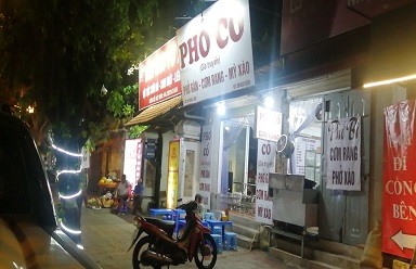 Cần sang nhượng cửa hàng Phở Cồ Tại 54 Ngọc Lâm, Long Biên, Hà Nội.