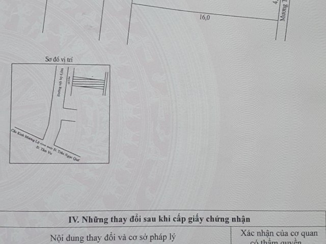 Bán nền trục chính khu dân cư Phước Kiến, đường Tầm Vu phường Hưng Lợi, quận Ninh Kiều, thành phố Cần Thơ ____ Diện tích 4.5x16 = 72m2, thổ cư 100% Hư