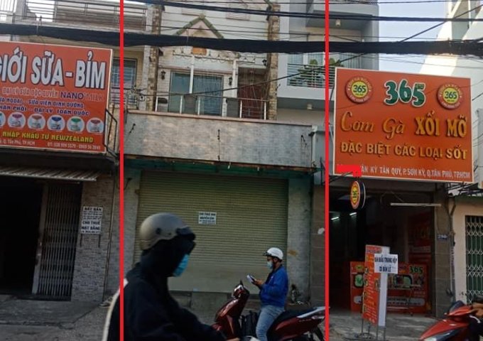 Nhà cho thuê mặt tiền quận Tân Phú giá rẻ