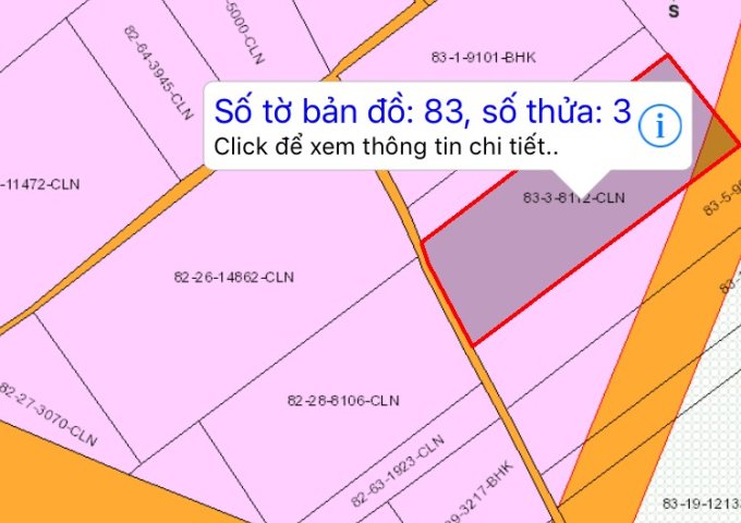 CHÍNH CHỦ BÁN LÔ ĐẤT 8112M2 - CHỈ 1.7 TỶ/CÔNG - LONG TÂN - NHƠN TRẠCH. LHCC: 0907.536.536