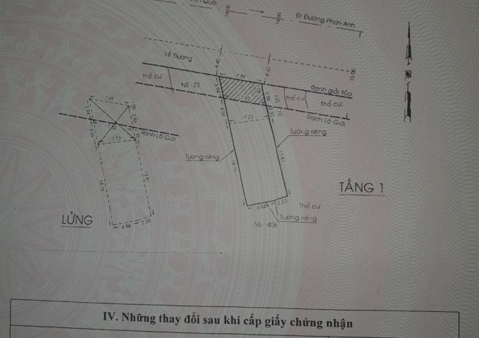 CHÍNH CHỦ BÁN GẤP NHÀ MẶT TIỀN 21 LÊ VĂN QUỚI VÀ 352A LÊ VĂN QUỚI, P.BÌNH TRỊ ĐÔ