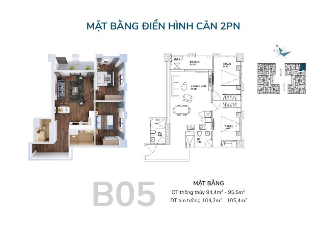 Chính chủ cần bán căn góc tháp B: B2905 và B3105 chung cư Hà Tây Thiên Niên Kỷ Hatay Millennium.