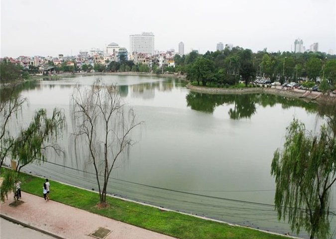 Bán nhà mặt hồ Ba Mẫu, Lô góc,view hồ, 70m2, MT5m, kinh doanh cực đỉnh