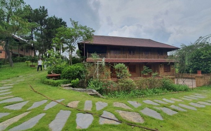 12000m2 Khuôn viên biệt thự nghỉ dưỡng hoàn thiện đẹp tại Lương Sơn Hòa Bình.