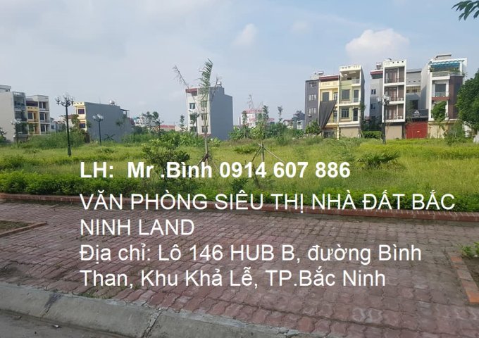 Chính chủ cần bán lô giãn dân bồ sơn 4 cạnh Phố Bồ Sơn vị trí trung tâm thành phố Bắc Ninh 
