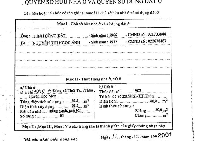 BÁN GẤP NHÀ 1 TRỆT, 1 LẦU, 3PN - DẠNG VILLA MINI, NỘI THẤT CAO CẤP - ẤP ĐÔNG, THỚI TAM THÔN, HÓC MÔN. LH: 0906576711