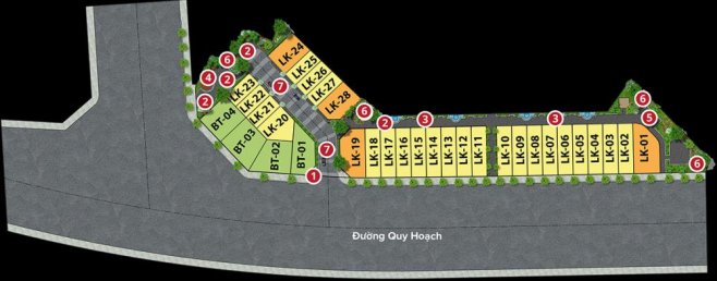 Mở bán LK,BT dự án Hateco 5, mặt đường 40m kết nối 2 đầu Vin, tiềm năng đầu tư sinh lời cao.     