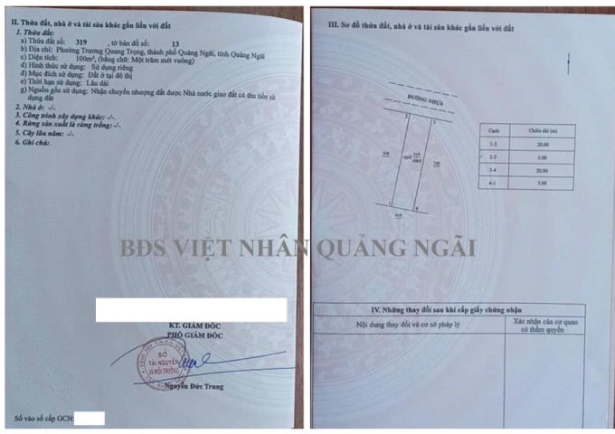 ĐẤT NỀN KHU DÂN CƯ SƠN TỊNH 577 GIÁ TỐT NHẤT THỊ TRƯỜNG