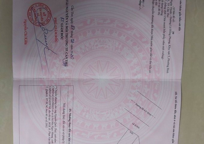 NỀN ĐẸP L38-02 MT DS4 CÓ SỔ KDC NGÂN THUẬN DỰ ÁN ĐẤT NỀN STELLA MEGA CITY.LH:0931066613