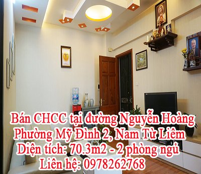 Bán căn hộ chung cư tại Đường Nguyễn Hoàng, Phường Mỹ Đình 2, Nam Từ Liêm, Hà Nội