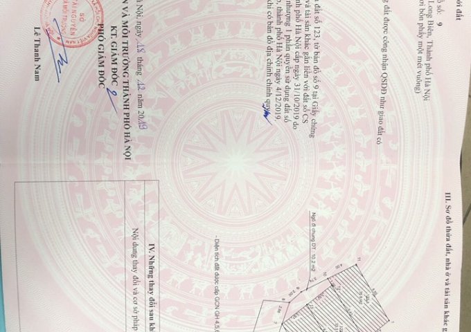 BÁN 4 NHÀ TỔ 19 PHƯỜNG LONG BIÊN, LONG BIÊN, HÀ NỘI