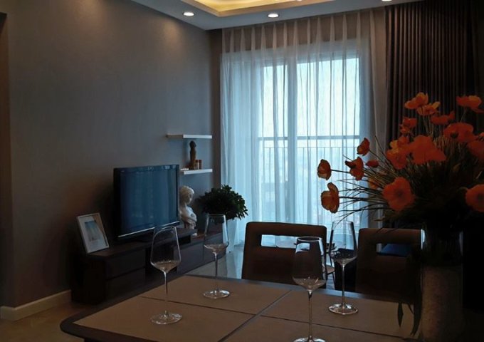 Cho thuê CHCC Seasons Avenue căn góc tòa S2, tầng 20, 116m2, 3PN, vừa xong nội thất. LH 0936496919