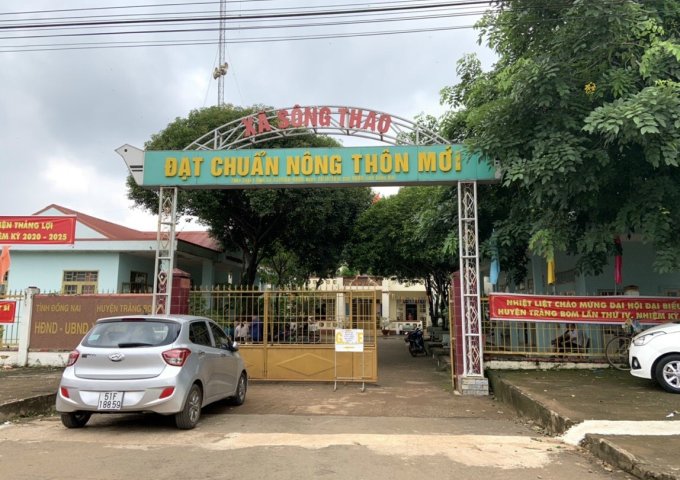 Do chuyển nơi ở chính chủ cần bán gấp lô mặt tiền có thể phân thành 2 nền tại khu dân cư xã sông Thao , huyện Trảng Bom