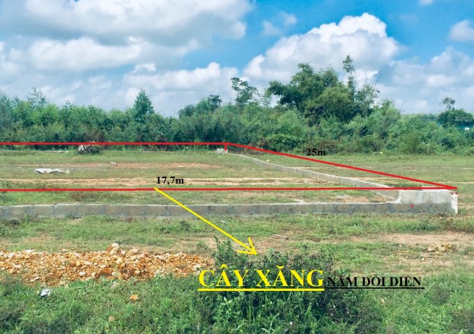 Bán đất 2 mặt tiền đối diện cây xăng Đức Dũng tại Đường Trần Bình Trọng, Đông Hà,  Quảng Trị diện tích 428m2  giá 2,562 Triệu
