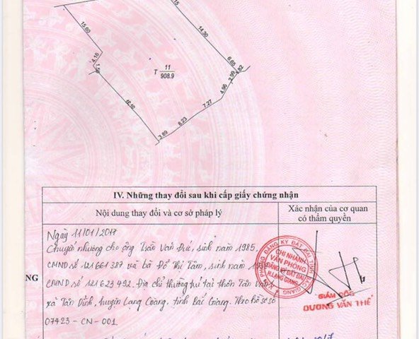 CẦN BÁN ĐẤT CHÍNH CHỦ PHI MÔ, THỊ TRẤN VÔI - HUYỆN LẠNG GIANG - BẮC GIANG