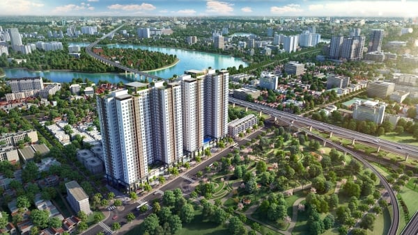 Chỉ từ 22,3 triệu/m2 sở hữu căn hộ gần đường Giải Phóng Q. Hoàng Mai, hỗ trợ vay 70%