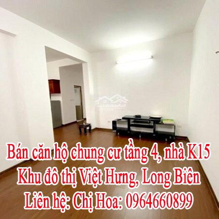 Bán căn hộ chung cư khu Đô Thị Việt Hưng