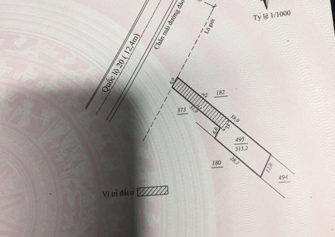 CHÍNH CHỦ CẦN BÁN LÔ ĐẤT ĐẸP TẠI TÂN PHÚ - H. DI LINH - T.LÂM ĐỒNG .