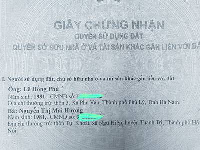 Chính chủ cần bán nhà 4 tầng đường Giáp Bát - quận Hoàng Mai - Hà Nội