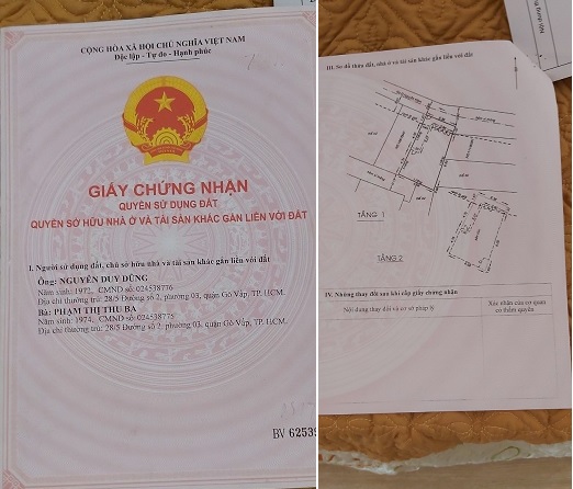 BÁN NHÀ CHÍNH CHỦ_129/47/9 NGUYỄN VĂN CÔNG_P.3_GÒ VẤP_TP HCM