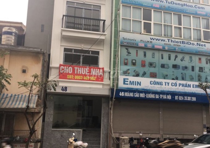 Cho thuê cửa hàng mặt phố số 48 Hoàng Cầu mới, Đống Đa, Hà Nội.
