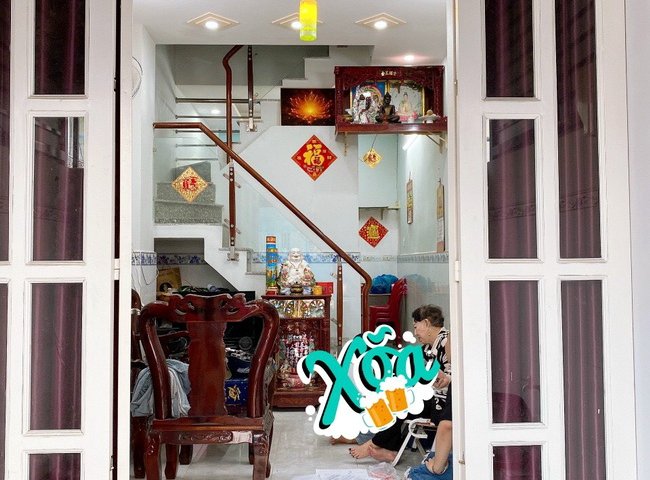 Bán nhà 2 lầu ĐSH hẻm xe hơi 61 đường Nguyễn Bình Huyện Nhà Bè