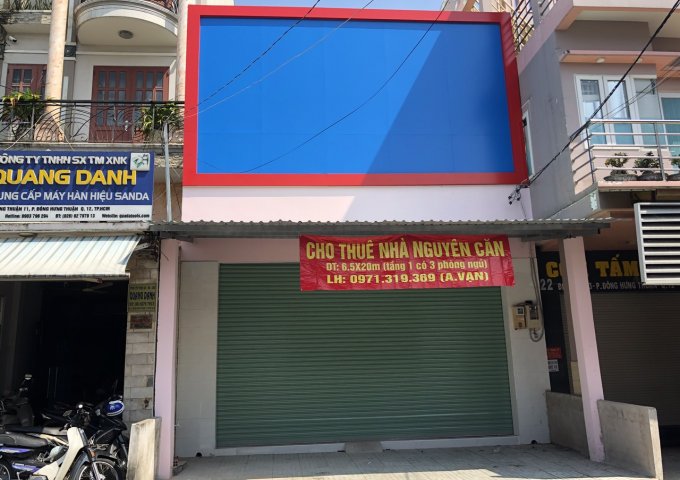 BÁN NHÀ MẶT TIỀN QUẬN 12