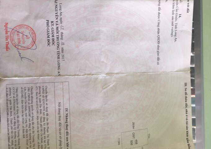 Bán Lô Đất Ngay Ngã Ba Mỹ Lộc, Gần Trường – DT (200m2) SHR – GIÁ 1,1 Tỷ