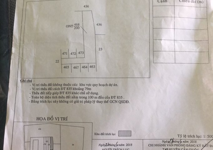 Bán Lô Đất Ngay Ngã Ba Mỹ Lộc, Gần Trường – DT (200m2) SHR – GIÁ 1,1 Tỷ