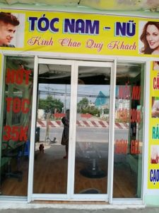 CẦN SANG TIỆM TÓC NAM, NỮ BÌNH DÂN TẠI ĐƯỜNG TRẦN VĂN GIÀU – ĐỨC HÒA – LONG AN.
