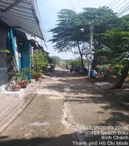 Chủ cần bán mảnh đất tại Xã Vĩnh Lộc A -Huyện Bình Chánh -Thành Phố Hồ Chí Minh.