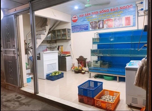 Sang nhượng cửa hàng kinh doanh hải sản tại số 97 ngõ 1194 đường Láng, Đống Đa, Hà Nội.