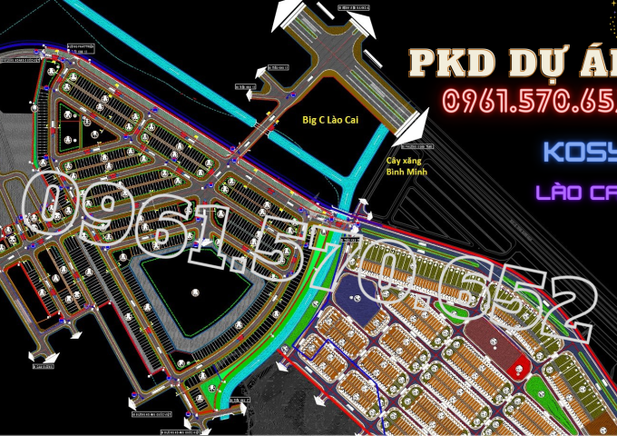 Kosy đang trở thành tâm điểm của Lào Cai khi BigC chuyển về ngay sát Kosy Lào Cai