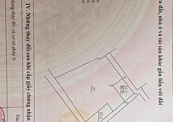 BÁN 41M2 ĐẤT TRONG NGÕ CÁCH ĐƯỜNG Ô TÔ 20M ĐƯỜNG ĐÊ VÀNG, TỔ 2 PHƯỜNG GIANG BIÊN, LONG BIÊN,HN