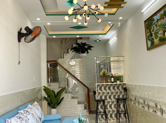 Bán nhà 2 lầu hẻm 51 đường Đặng Nhữ Lâm (kho B) Huyện Nhà Bè